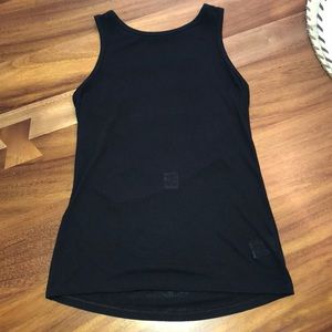 Black VS sport tank top